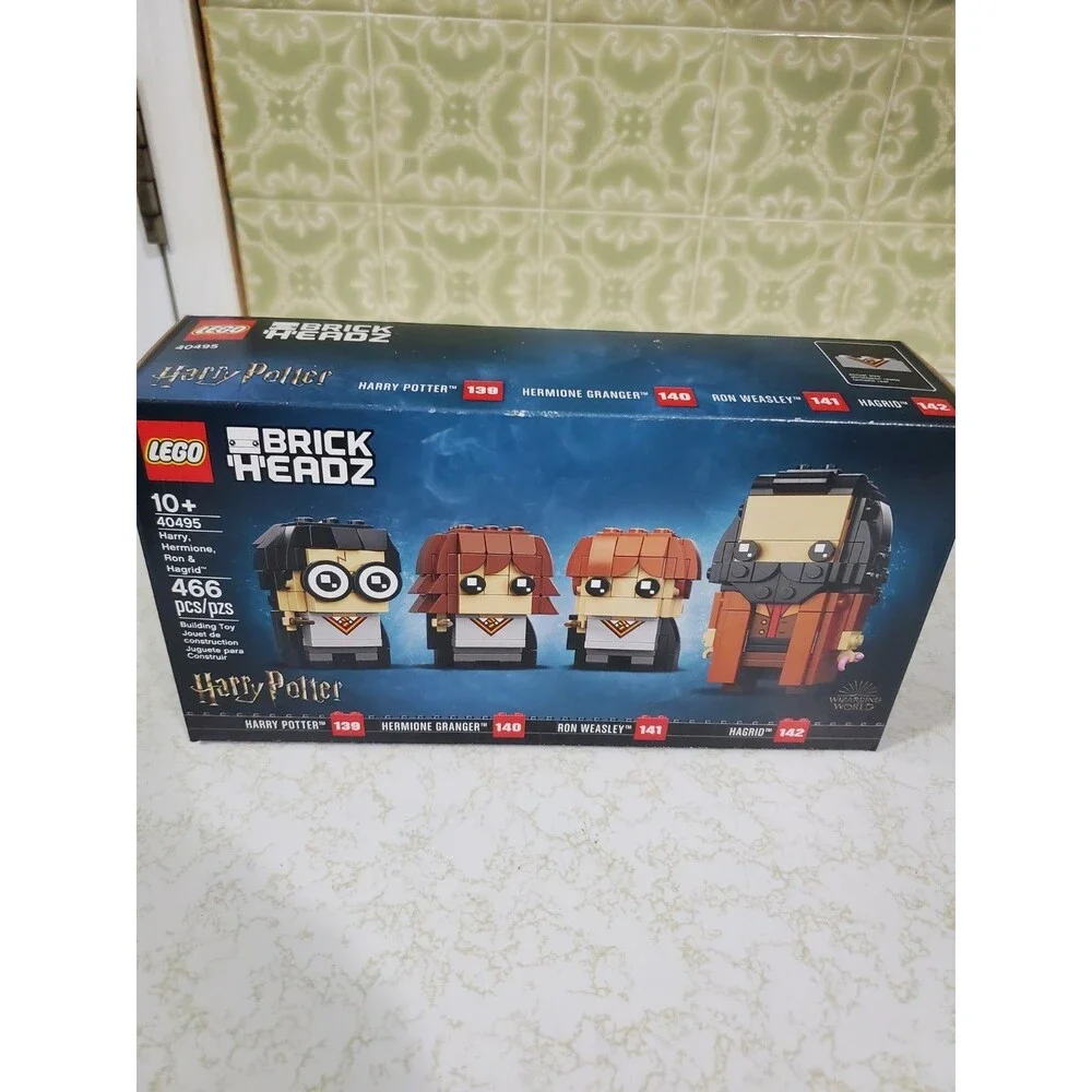 LEGO 40495 BrickHeadz Harry Potter Hermione Ron Hagrid Retired New Sealed